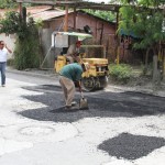 Incrementan acciones de bacheo en Mante