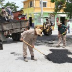 Incrementan acciones de bacheo en Mante