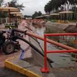 Realizan trabajos de limpieza en Balneario La Difusora