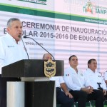 Encabeza Gustavo Torres Salinas ceremonia de inicio del ciclo escolar 2015 – 2016
