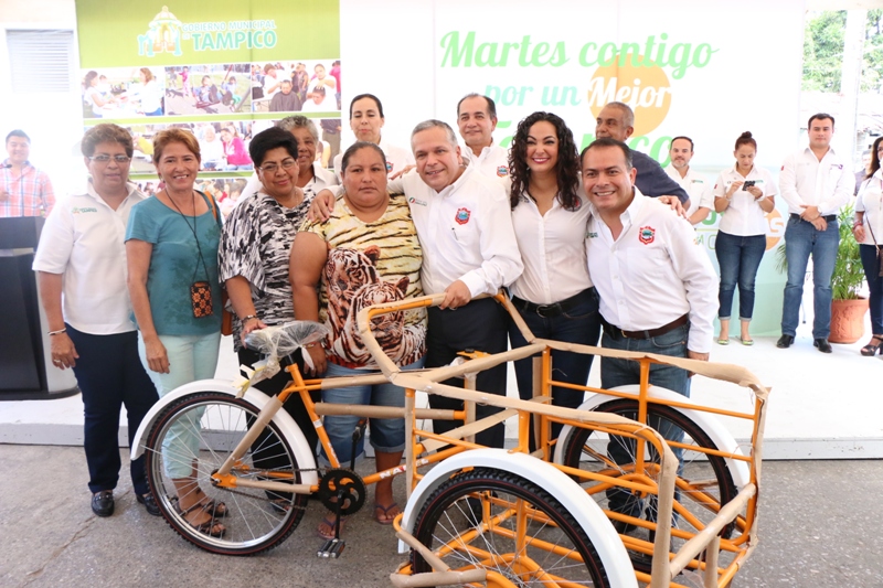 Refrenda Gustavo Torres su compromiso de seguir trabajando con más fuerza e intensidad por el progreso de Tampico