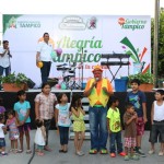Realiza el Ayuntamiento porteño “Mejor Alegría, Mejor Tampico”, en la colonia Morelos