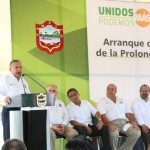 Da inicio Gustavo Torres obras de reencarpetado en la prolongación de la avenida Hidalgo