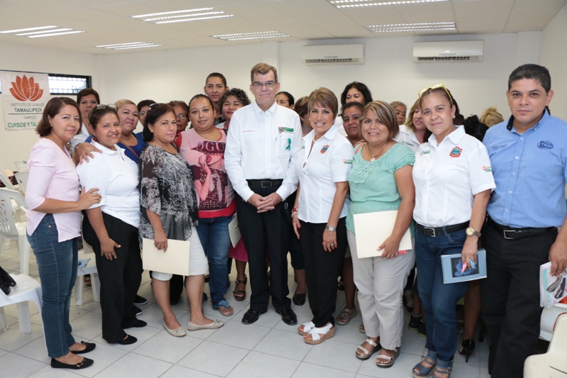 Ayuntamiento de Tampico y sector salud coadyuvan esfuerzos para prevenir el cáncer cervicouterino
