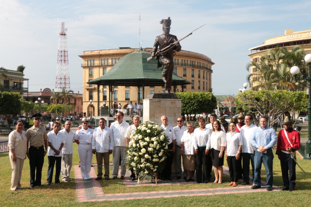 Conmemora Gobierno Municipal el 186 aniversario de la Batalla de Tampico