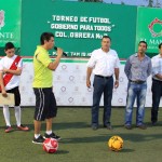 Inaugura Pablo torneo de fútbol “Gobierno para Todos”
