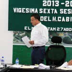 Aprueba Cabildo recinto, fecha y hora del 2º Informe de Gobierno