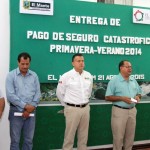 Entrega Pablo más apoyos del Seguro Catastrófico P-V 2014