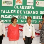 Clausuran taller de verano “Mis Vacaciones en la Biblioteca”