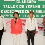 Clausuran taller de verano “Mis Vacaciones en la Biblioteca”