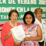 Clausuran taller de verano “Mis Vacaciones en la Biblioteca”