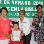 Clausuran taller de verano “Mis Vacaciones en la Biblioteca”