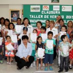 Clausuran taller de verano “Mis Vacaciones en la Biblioteca”