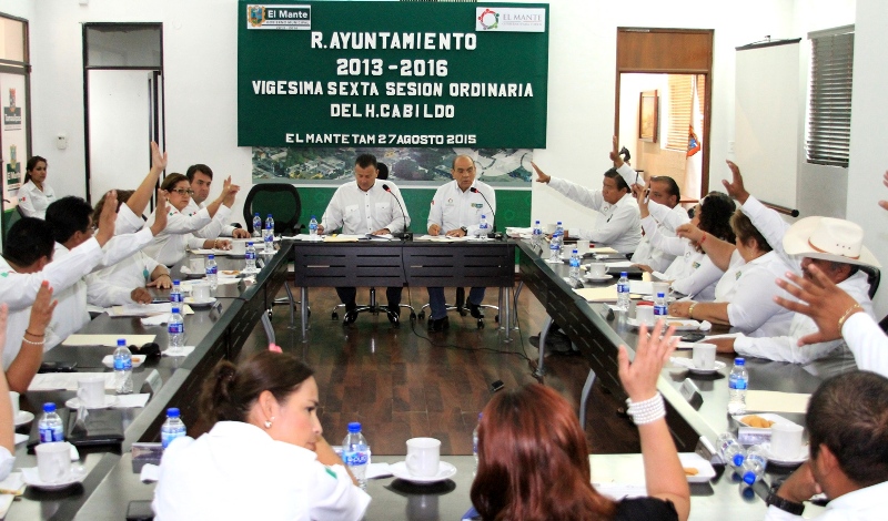 Aprueba Cabildo recinto, fecha y hora del 2º Informe de Gobierno