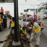 Instalará el Ayuntamiento de Tampico nueva red de alumbrado en el bordo de la colonia Nacional