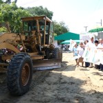 Pone en marcha Ayuntamiento de Tampico pavimentación de la calle Morelos en la colonia Arenal