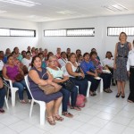 Imparten la conferencia “Yo puedo liberarme de hábitos adictivos’’ a maestras y alumnas del Instituto de la Mujer