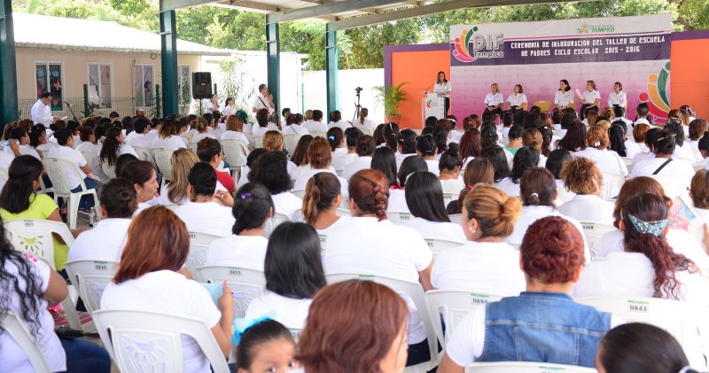 Inicia DIF Tampico “Taller de Escuela para padres”