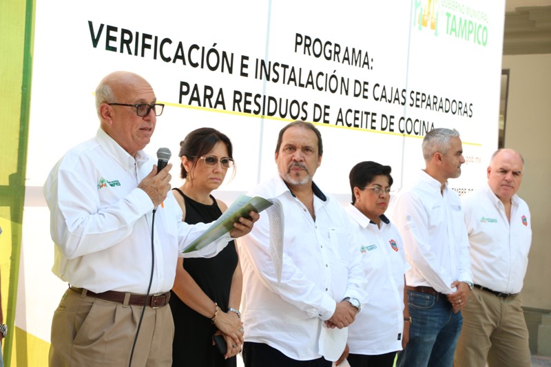 Entrega Ayuntamiento de Tampico reconocimientos a empresas ambientalmente responsables