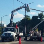 Instalará el Ayuntamiento de Tampico nueva red de alumbrado en el bordo de la colonia Nacional