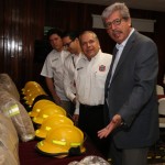 Recibe Ayuntamiento de Tampico donación de equipos contra incendio