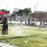 Supervisa Pablo rehabilitación de espacios públicos en la Linares