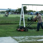 Supervisa Pablo rehabilitación de espacios públicos en la Linares