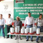 Contribuyen Estado y Municipio al desarrollo de familias rurales
