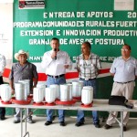 Contribuyen Estado y Municipio al desarrollo de familias rurales