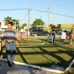 Supervisa Pablo rehabilitación de espacios públicos en la Linares