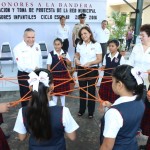 Toma protesta alcalde Gustavo Torres a alumnos integrantes de la Red Municipal de Difusores Infantiles, ciclo 2015-2016