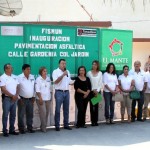 Entrega Municipio obra integral en la colonia Jardín