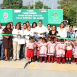 Entrega Municipio obra integral en la colonia Jardín