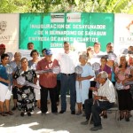 Entrega Pablo acciones de cuartos dormitorios y baños