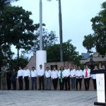 Autoridades honran a los héroes que nos dieron Patria y libertad