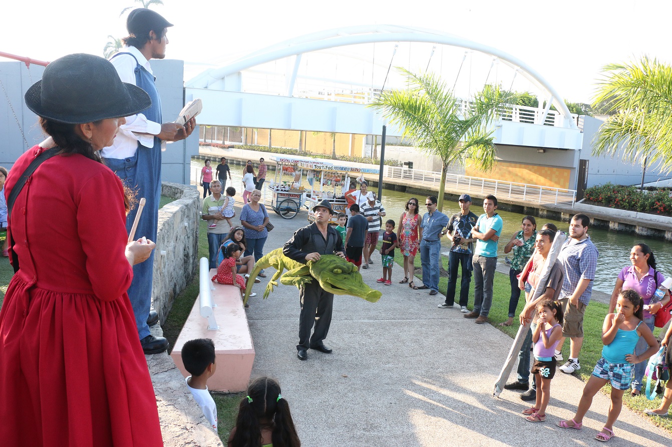 Impulsa el Gobierno de Tampico el arte y la cultura en el Paseo la Cortadura