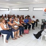 Imparten la conferencia “Yo puedo liberarme de hábitos adictivos’’ a maestras y alumnas del Instituto de la Mujer
