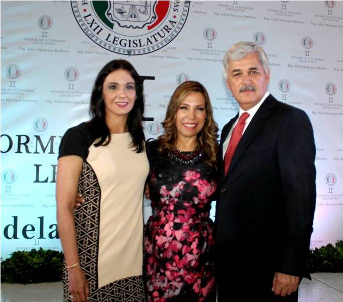 Asiste alcalde JLHC al segundo informe de la diputada local Adela Manrique Balderas Asiste alcalde JLHC al segundo informe de la diputada local Adela Manrique Balderas