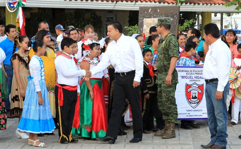 Conmemoran en Mante inicio de la lucha por la Independencia