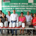 Contribuyen Estado y Municipio al desarrollo de familias rurales