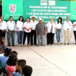 Inaugura Pablo desayunador escolar en Los Aztecas