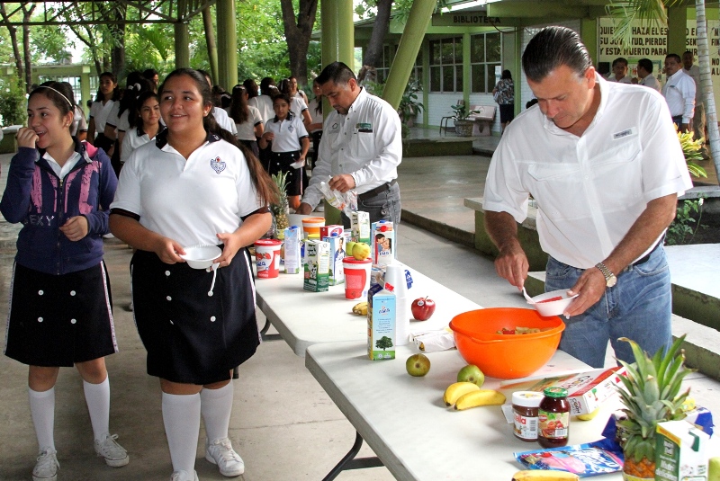 Propician en Mante la sana alimentación con adolescentes