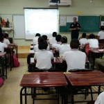 Imparte Dirección de Prevención del Delito y la Gendarmería pláticas en escuelas para evitar conductas delictivas