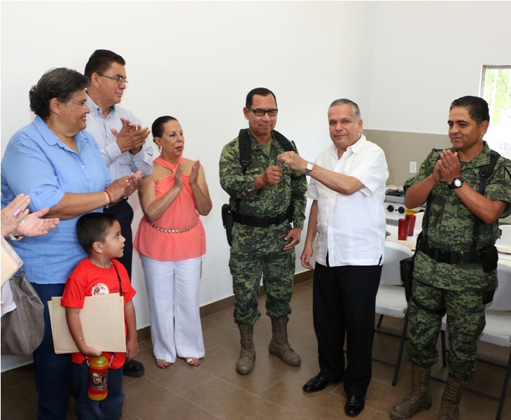 Rehabilita Gustavo Torres Salinas módulo de seguridad de la colonia Sierra Morena