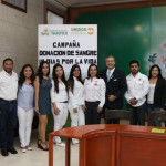 Promueve Ayuntamiento de Tampico y la Fundación Tamaulipeca Doy Sangre, Doy Vida, la campaña "Donación de Sangre, 10 días por la Vida"