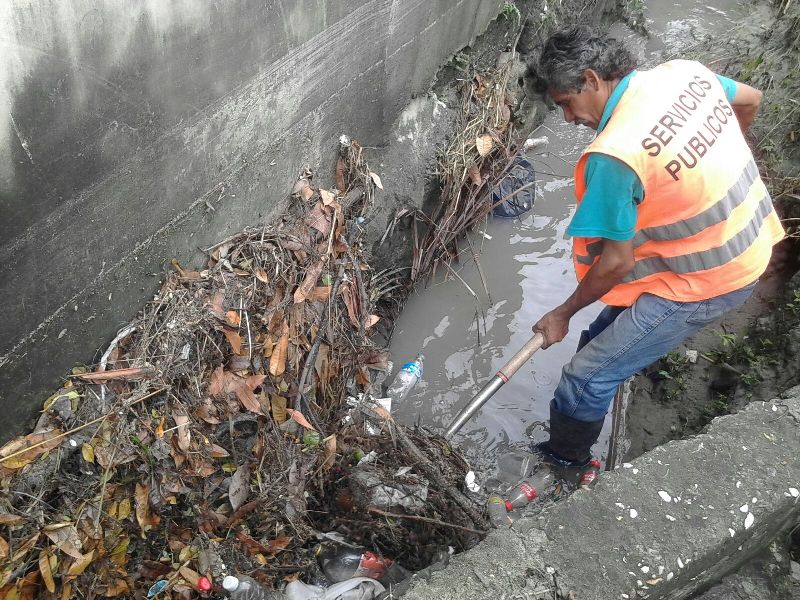 Realiza gobierno de Tampico limpieza y mantenimiento de canales y drenes pluviales