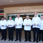 Asiste alcalde Gustavo Torres Salinas a la reinauguración del Aula Magna de la UAT