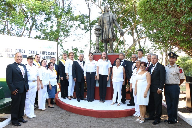 Conmemora Ayuntamiento de Tampico el 523 aniversario del Descubrimiento de América