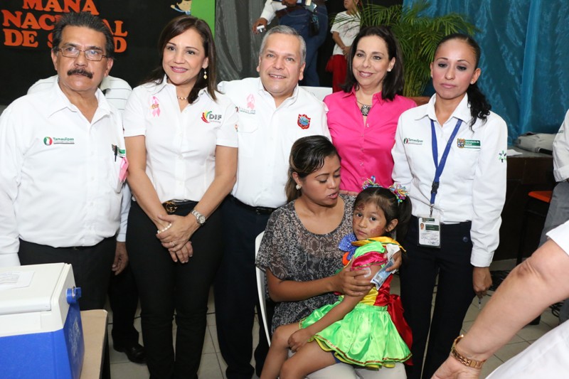 Pone en marcha Gustavo Torres Salinas la Tercera Semana Nacional de Salud 2015