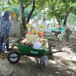 Ayuntamiento de Tampico lleva a cabo labores de limpieza y acondicionamiento en los diferentes cementerios